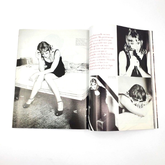 Madonna French VOGUE Paris Cover 1993 Magazine Girlie Show Tour Ad Rare - Picture 5 of 7